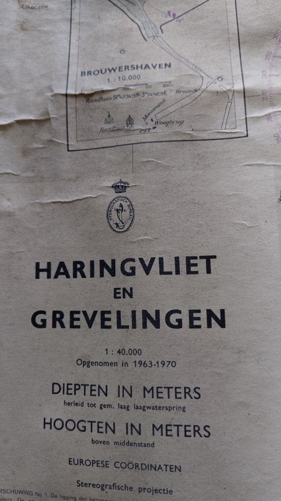 waterkaarten, Watersport en Boten, Ophalen of Verzenden, Gebruikt, Overige typen