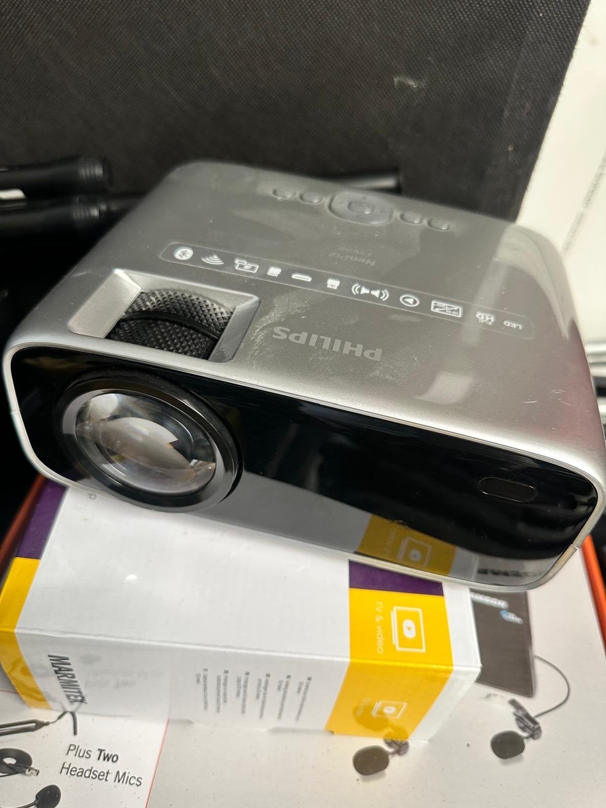 Philips NeoPix Easy 220 Mini Beamer Projector, Audio, Tv en Foto, Beamers, Ophalen of Verzenden, Gebruikt, LED, Overige resoluties