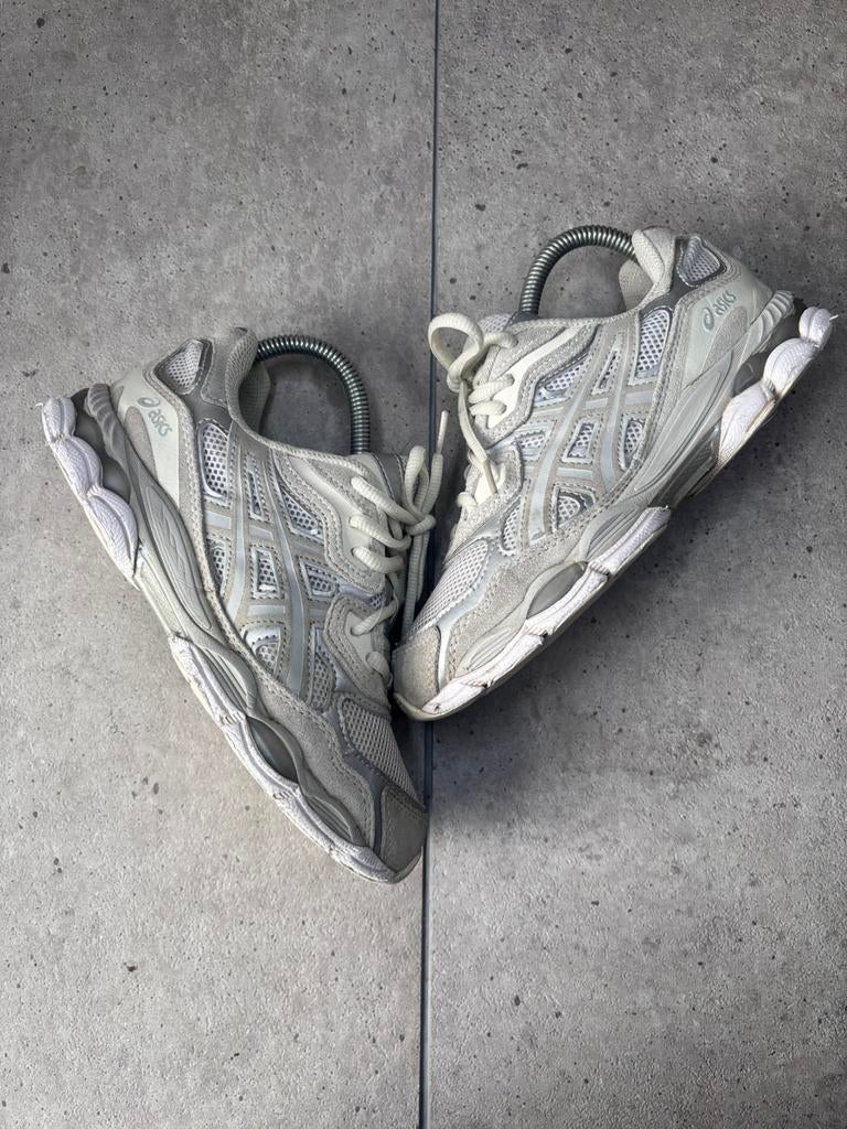 Asics Gel-Nyc Cream Cloud Grey 37, Kleding | Dames, Ophalen of Verzenden, Zo goed als nieuw, Grijs, Sneakers of Gympen