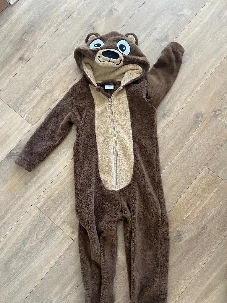 onesie beer, Kinderen en Baby's, Kinderkleding | Maat 98, Ophalen of Verzenden, Gebruikt, Jongen of Meisje, Overige typen