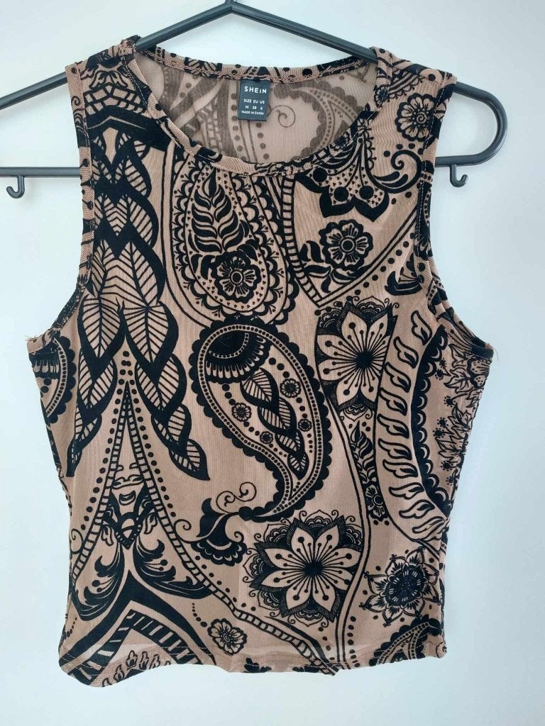Shein doorzichtige top, Meerkleurig, Nieuw, Ophalen of Verzenden, Zonder mouw