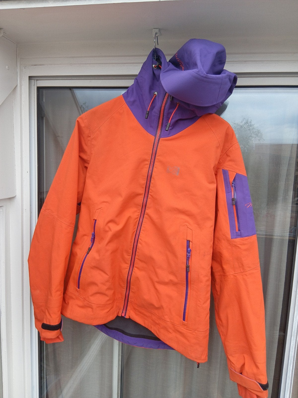 Millet Gore-Tex Dames jas, maat L/M, Kleding | Dames, Jassen | Winter, Maat 42/44 (L), Millet, Oranje, Ophalen of Verzenden