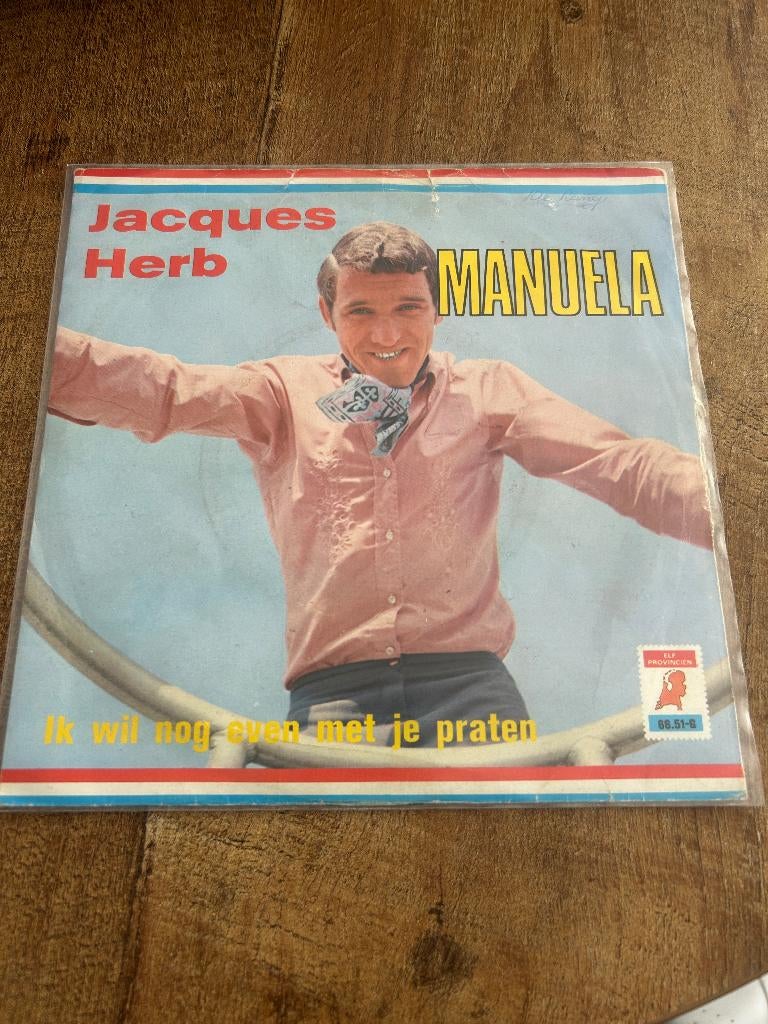 Jacques Herb-Manuela., Gebruikt, 7 inch, Single, Ophalen of Verzenden