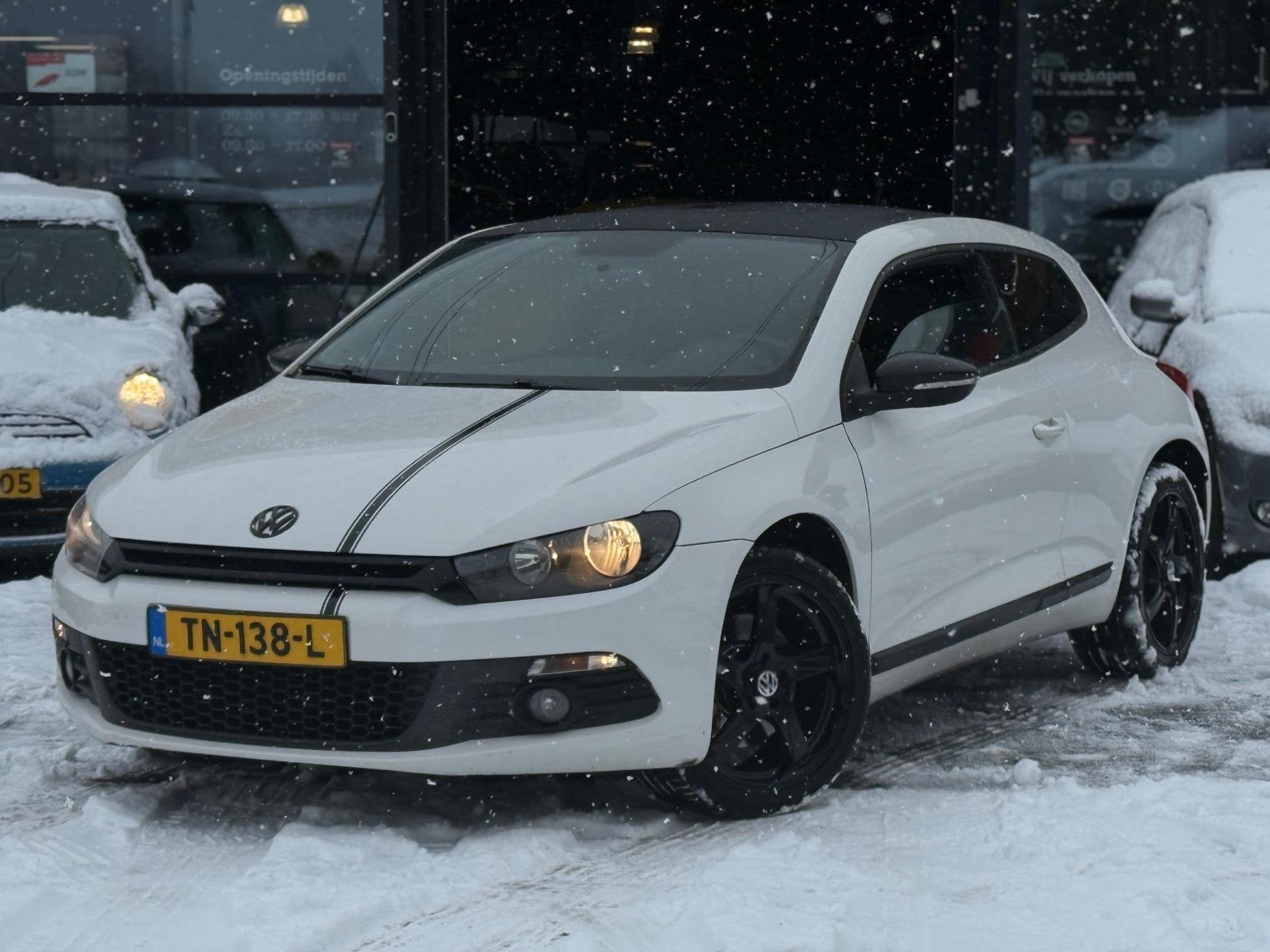 Volkswagen Scirocco 1.4 TSI Highline CARPLAY/AIRCO/APK 18-9-, Auto's, Volkswagen, Gebruikt, Zwart, 4 cilinders, 4 stoelen