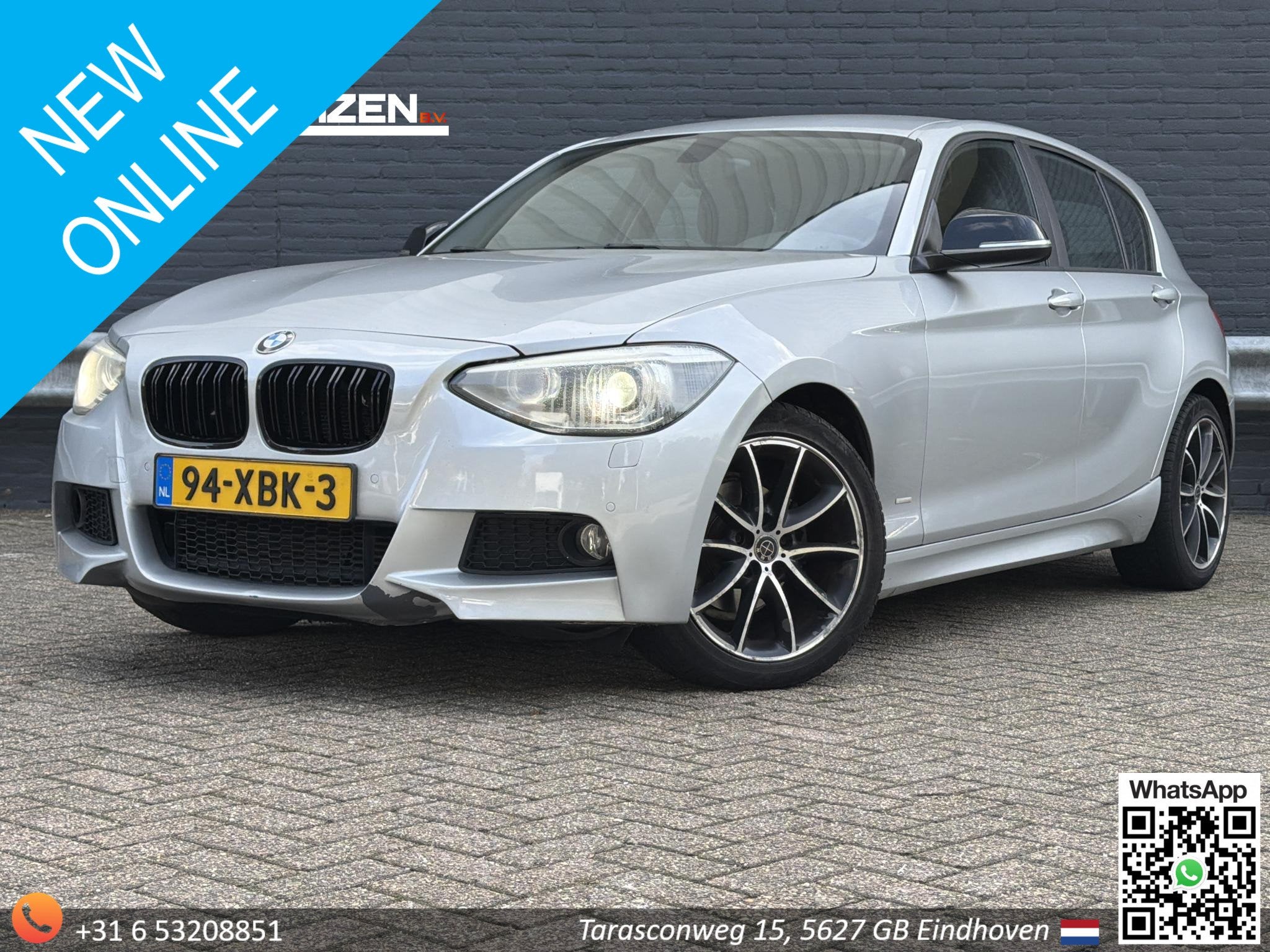 BMW 1-serie 116i Business+ Automaat | Cruise | Airco |, Euro 5, Gebruikt, 4 cilinders, 650 kg