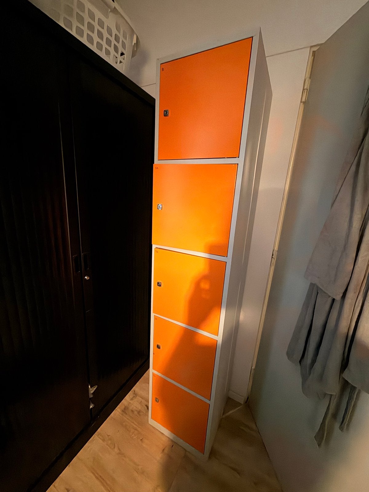 Metalen Lockerkast met 5 deuren, Ophalen, Gebruikt