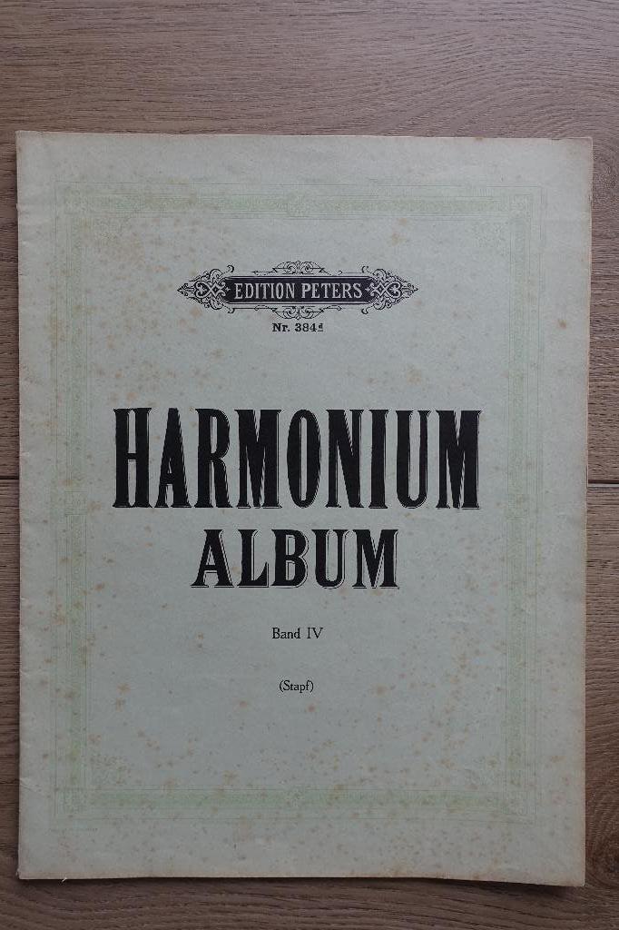 Harmonium Album boek 4, Muziek en Instrumenten, Gebruikt, Klassiek, Ophalen of Verzenden, Artiest of Componist
