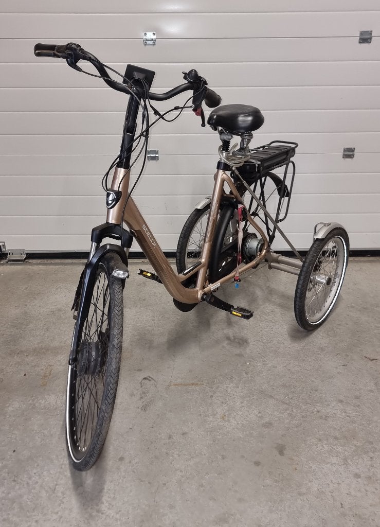 Prachtige elektrische driewieler fiets  Stella Livorno, Fietsen en Brommers, Ophalen, Gebruikt, Schijfrem, Stella