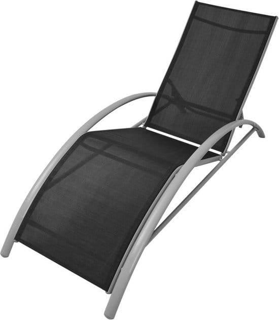 MEGA AANBIEDING LIGBED VIDAXL, Tuin en Terras, Ligbedden, Ophalen, Nieuw, Aluminium, Verstelbaar