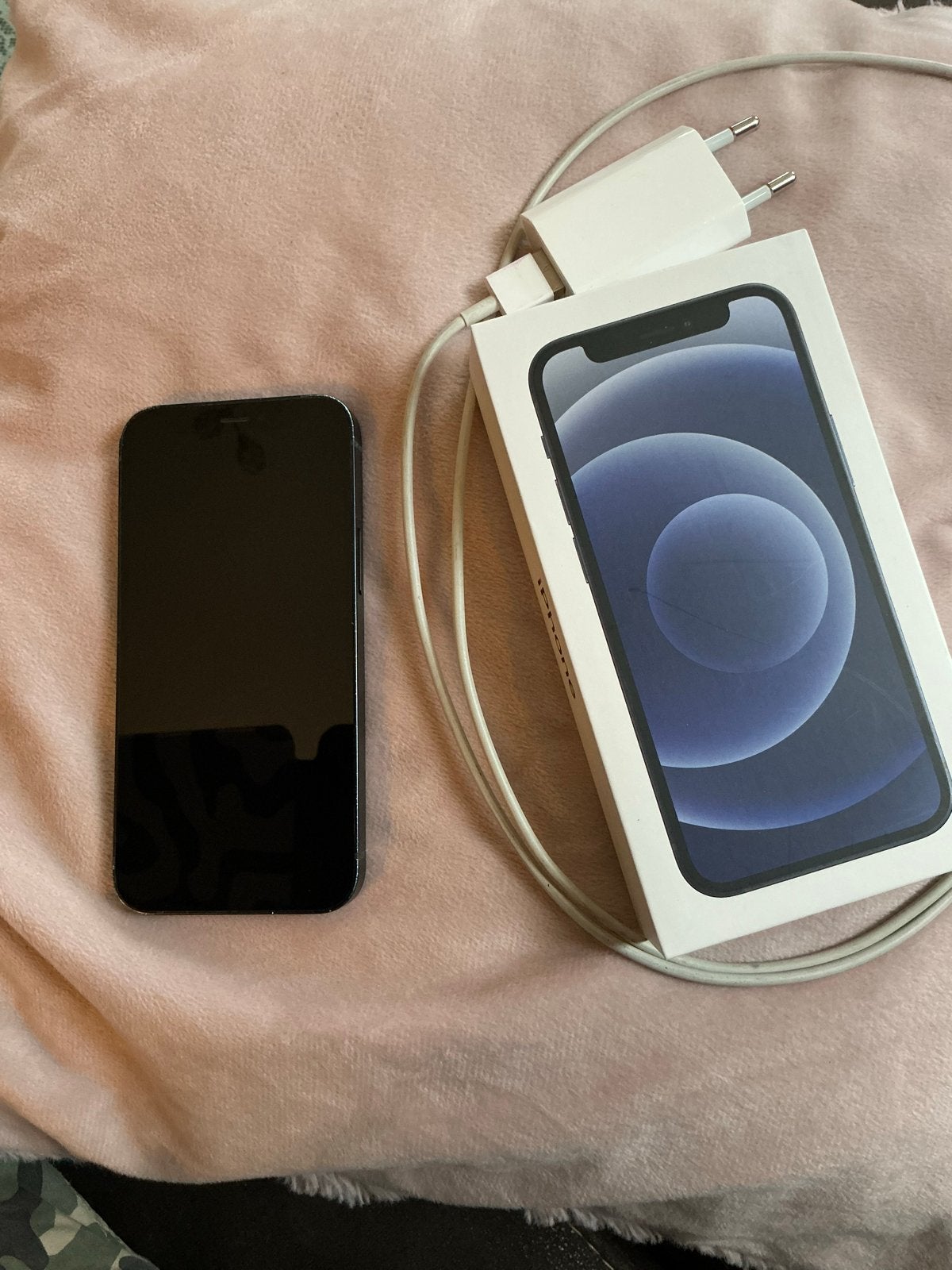 iPhone 12 mini 64 GB compleet, Ophalen, Gebruikt, IPhone 12 Mini, Zwart
