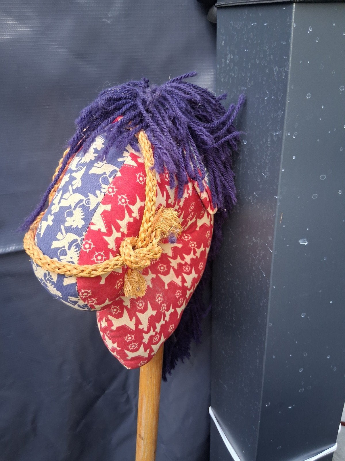 stokpaard of hobby horse, Ophalen, Gebruikt