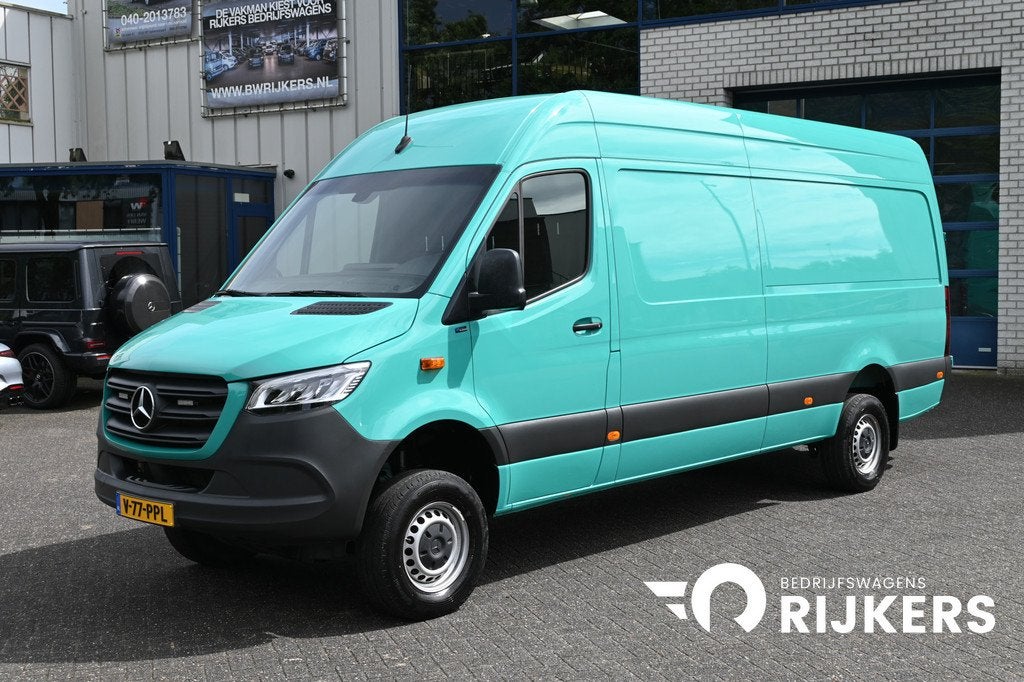 Mercedes-Benz Sprinter 319 CDI 4x4 L3H2 AWD LED, 10.25 MBUX, Auto's, Automaat, Gebruikt, Euro 6, Met garantie (alle)