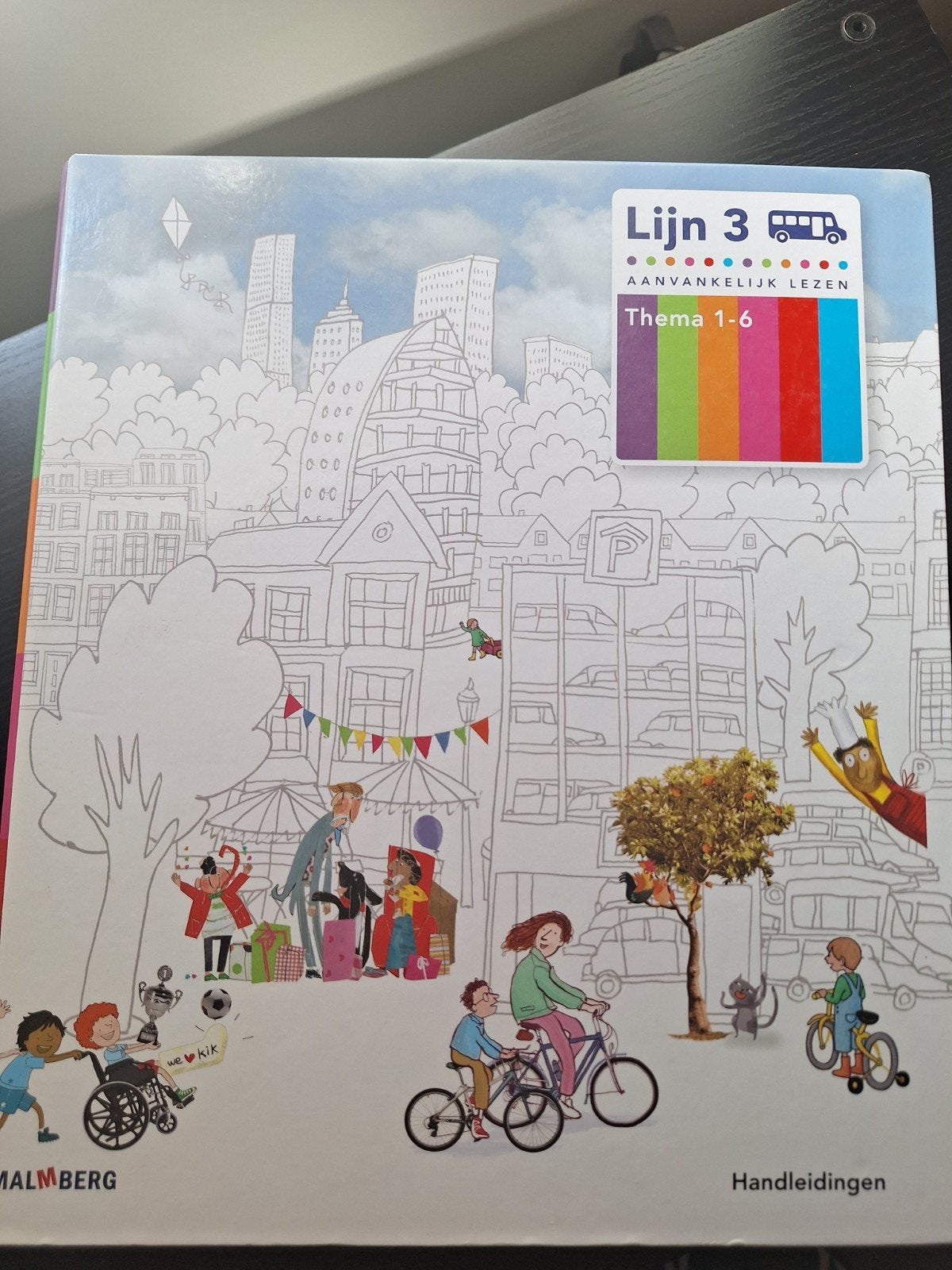 handleiding Lijn 3 thema 1-6, Ophalen of Verzenden, Overige niveaus, Nederlands
