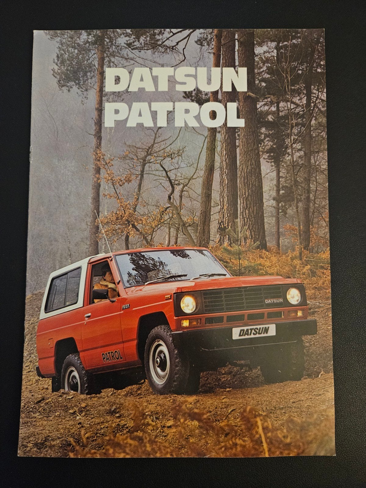 Brochure Datsun Patrol 1982 UK, Ophalen of Verzenden, Zo goed als nieuw, Overige merken