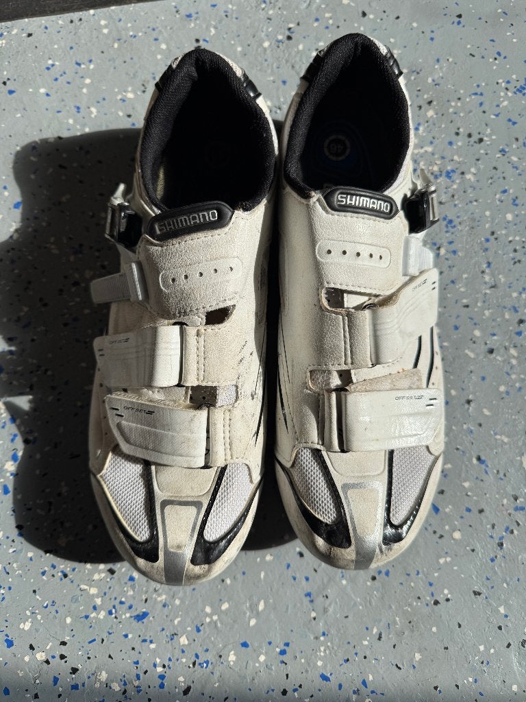 Shimano wielrenschoenen maat 46, Sport en Fitness, Wielrennen, Ophalen, Gebruikt, Schoenen