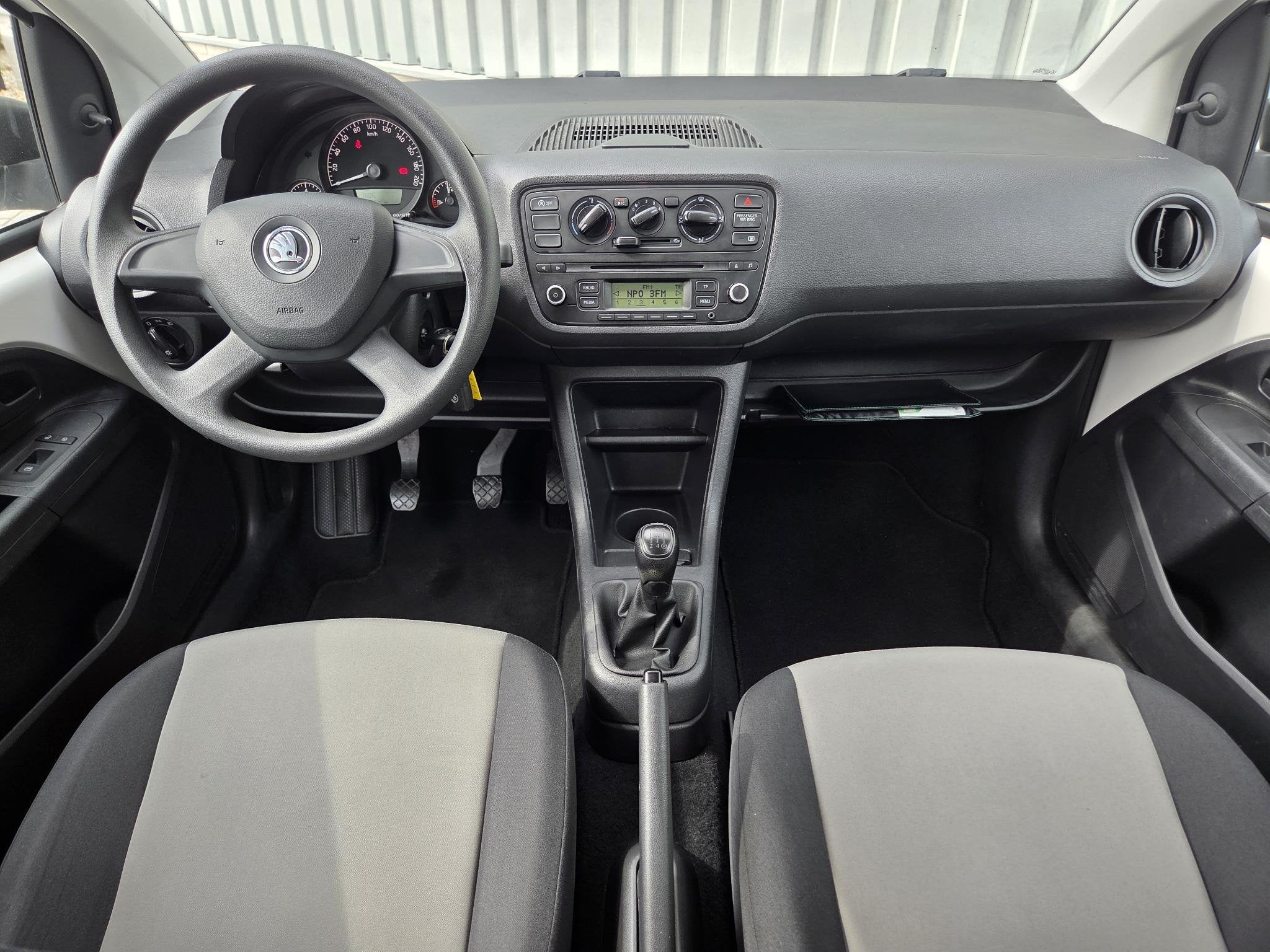 Skoda Citigo 1.0 Greentech 5D Arctic / 1e Eigenaar! / Dealer, Auto's, Voorwielaandrijving, Euro 5, Stof, 840 kg