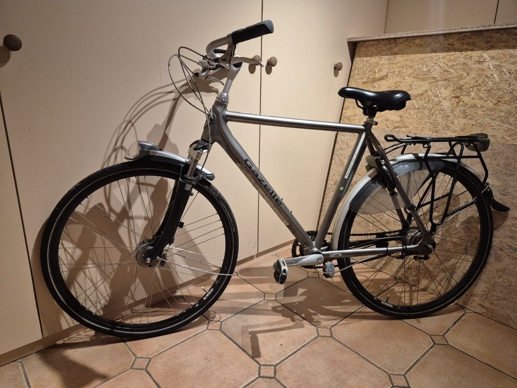 Heren fiets, Ophalen, Gebruikt, Schijfrem, Gazelle