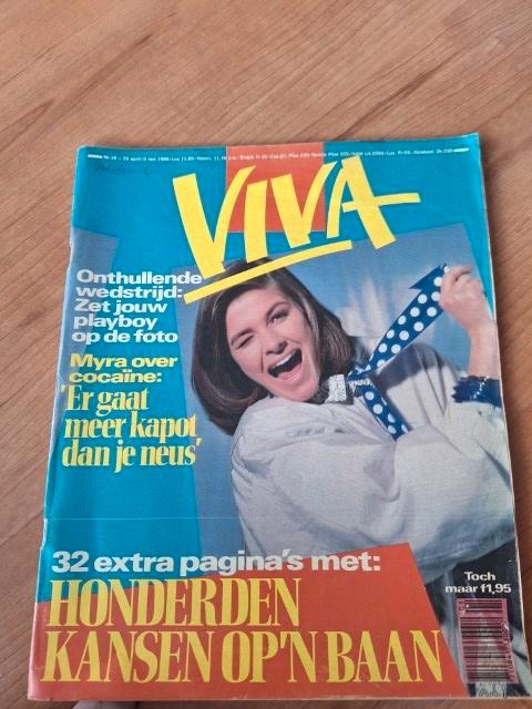 Viva 1986 Madonna Harry Slinger Nina Hagen Frizzle Sizzle, Verzenden, Gelezen, Overige typen