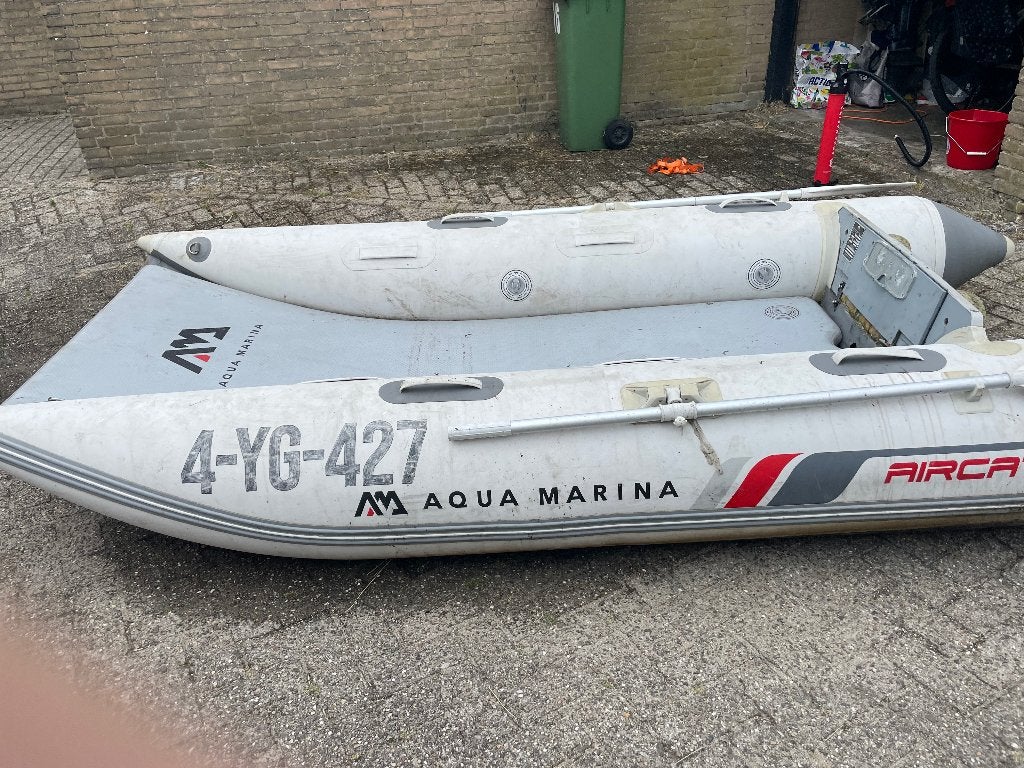Aqua marina aircat rubberboot, Ophalen, Gebruikt