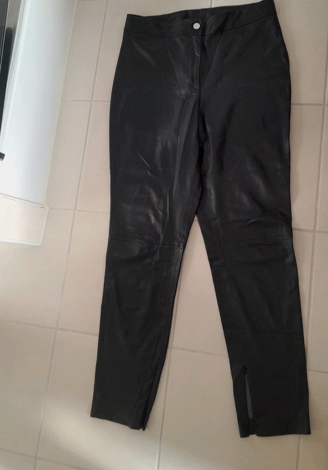 leder broek DKNY dames, Kleding | Dames, Ophalen, Zwart, DKNY, Zo goed als nieuw