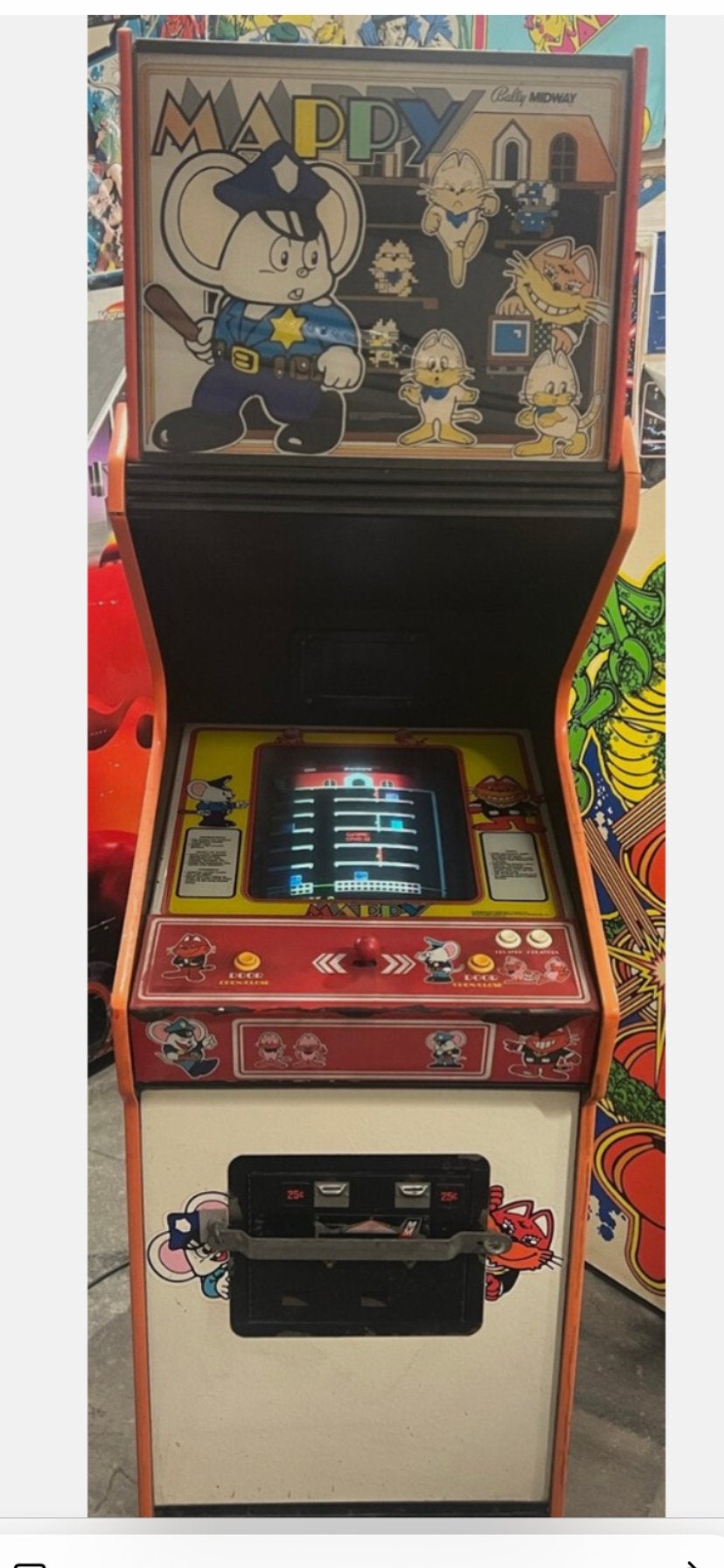 Mappy Arcade Kast - Klassieke Retro Gaming Ervaring, Ophalen, Overige merken, Gebruikt