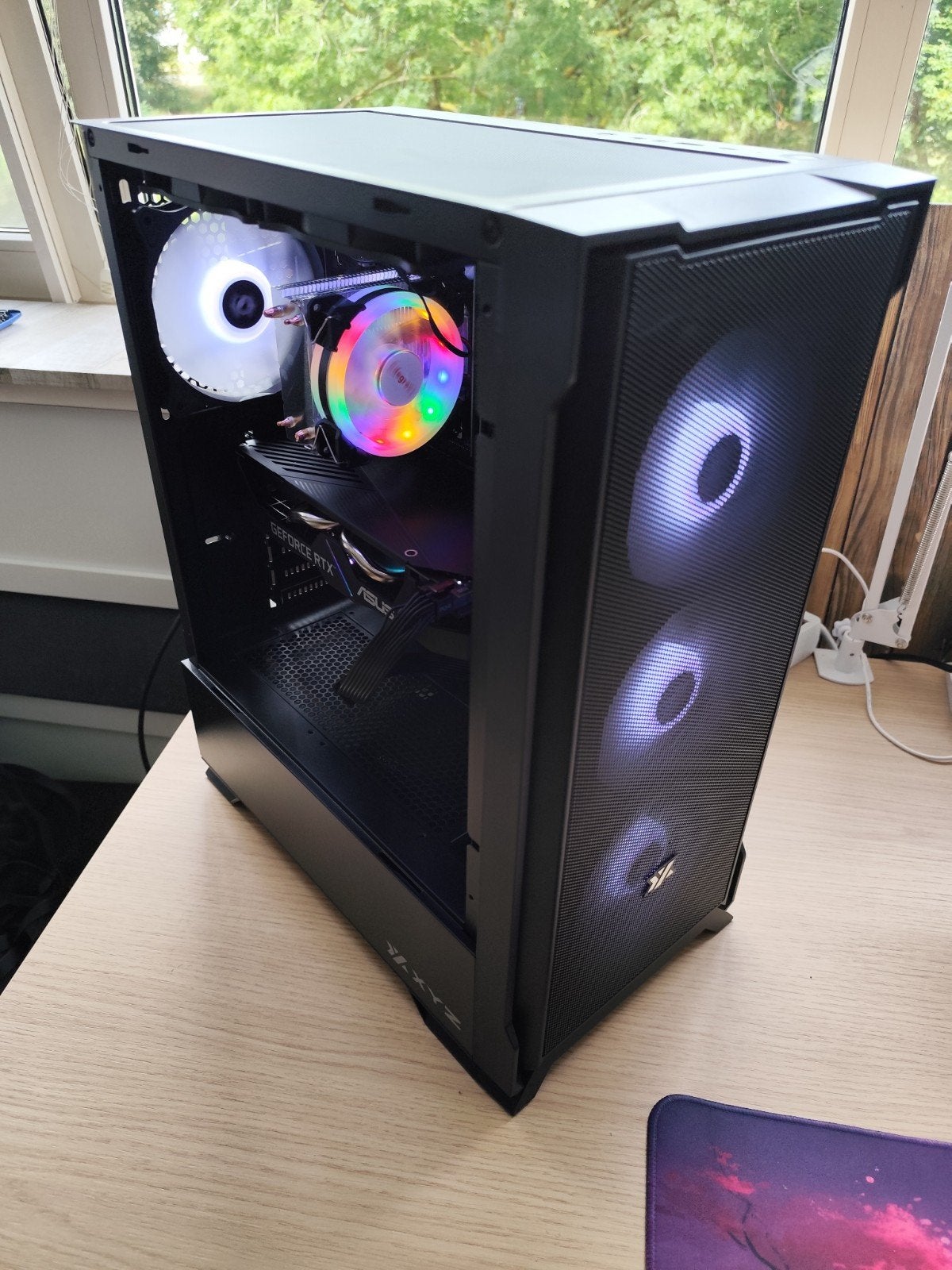 RGB Gaming PC | i5 9500 | RTX 2060 | 16GB RAM | 1.5TB Opslag, Computers en Software, Desktop Pc's, 1.5TB, Zelf gebouwde pc, Ophalen of Verzenden