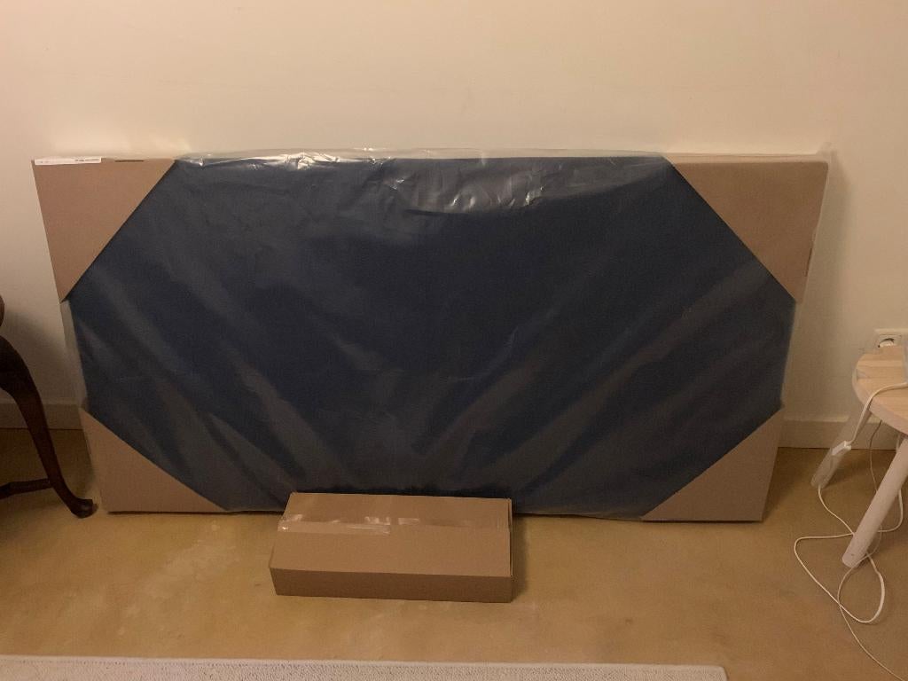 Auping hoofdbord voor boxspring, Ophalen, Eenpersoons, Nieuw, Stof
