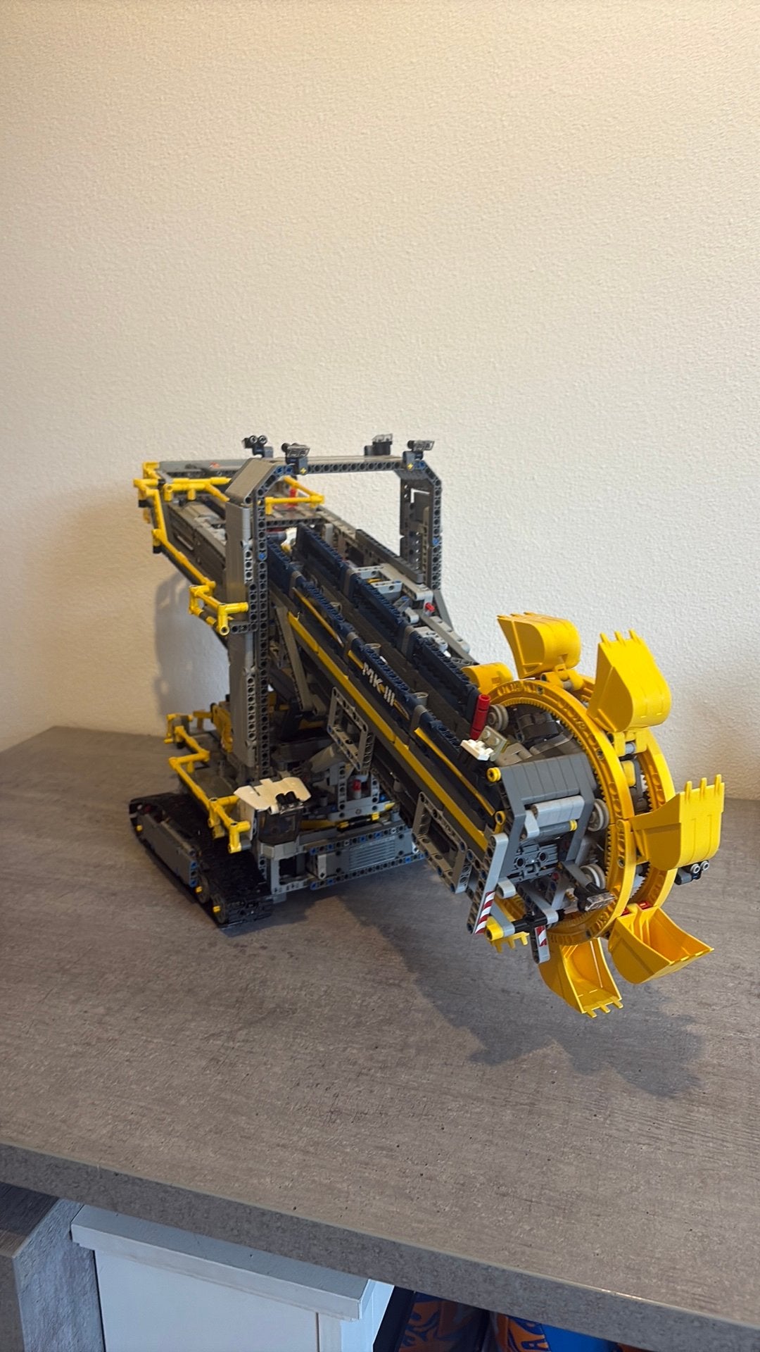 Lego set 42055 - emmerwiel graafmachine, Ophalen of Verzenden, Zo goed als nieuw
