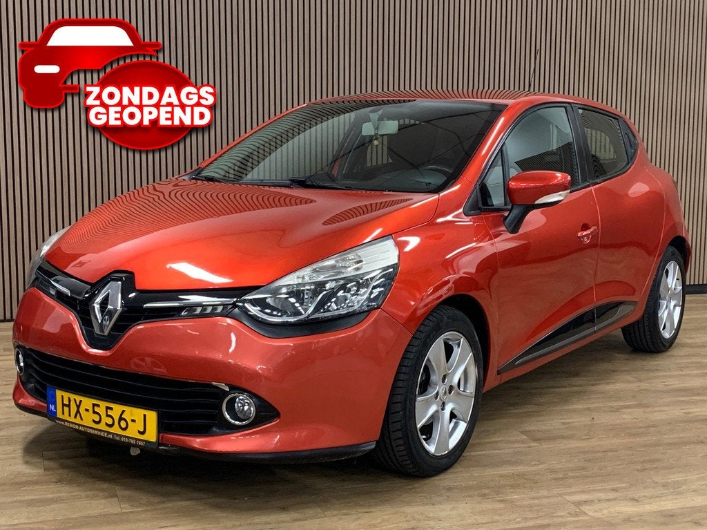 Renault Clio 0.9 TCe Dynamique|Navigatie|Airco|, Voorwielaandrijving, Stof, Zwart, 540 kg