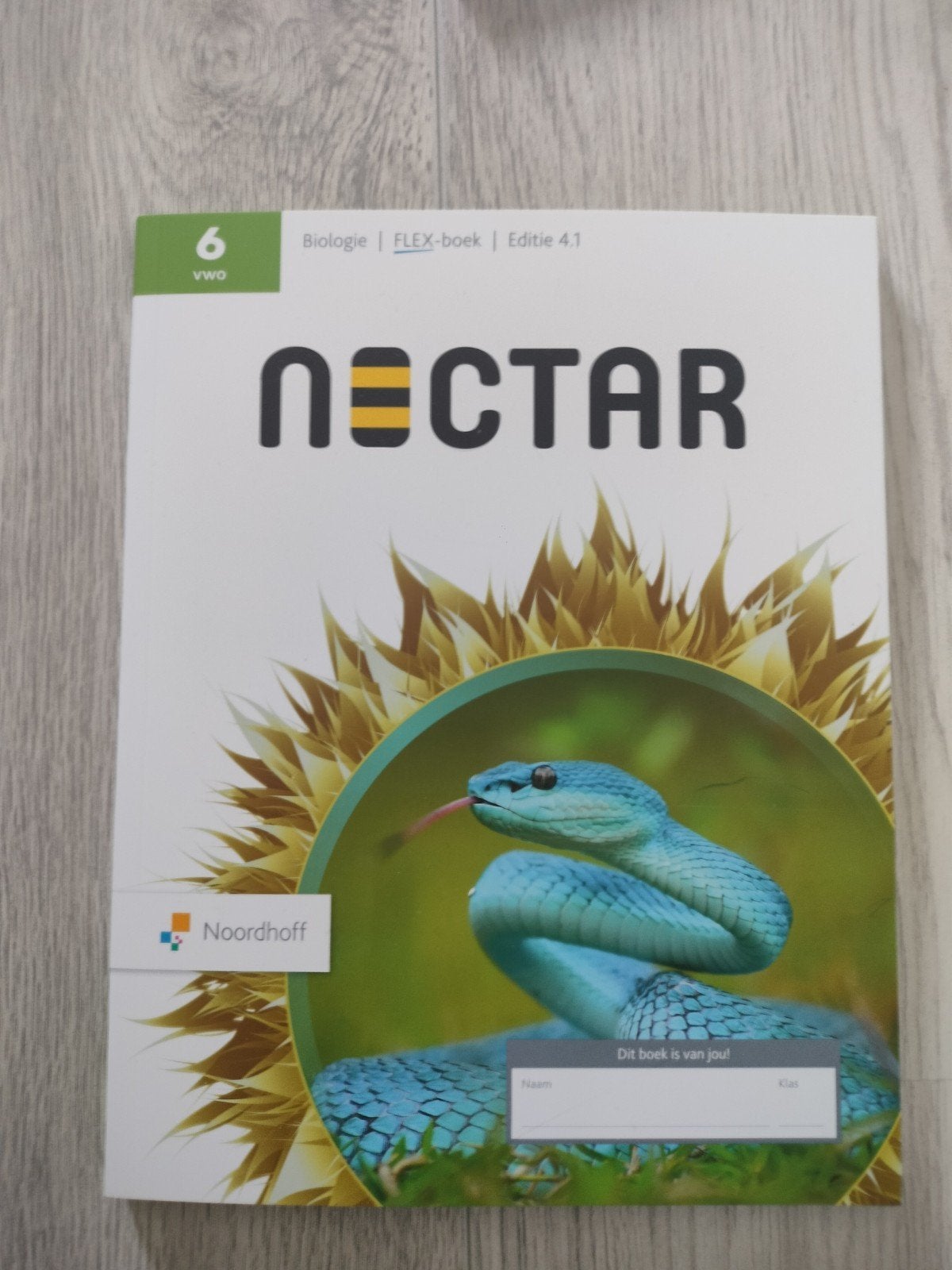 Nectar ed 4.1 vwo 6 FLEX boek, Ophalen of Verzenden, Zo goed als nieuw, Natuurwetenschap