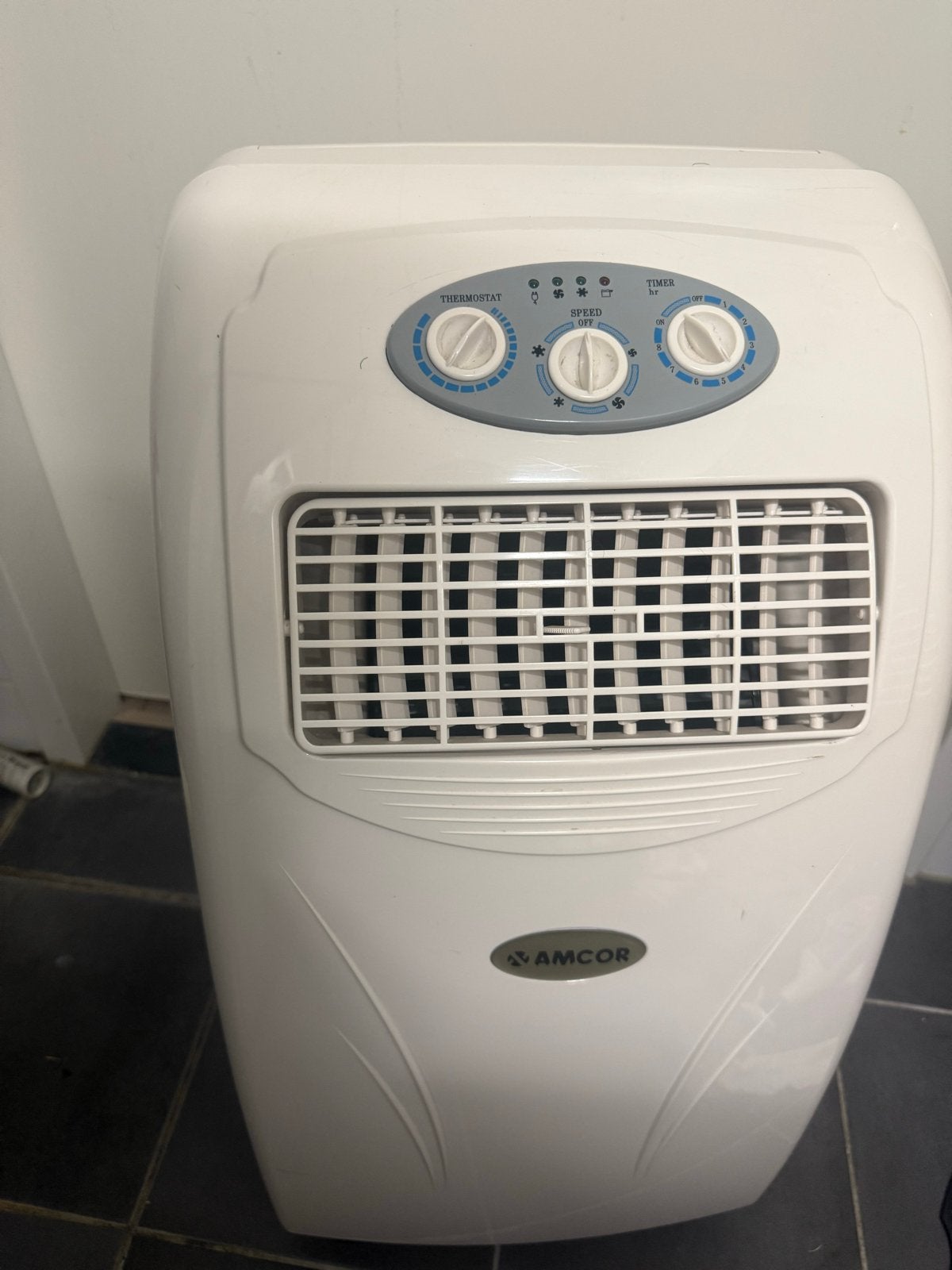 Amcor Mobiele Airco, Witgoed en Apparatuur, Airco's, Ophalen, Gebruikt, Minder dan 60 m³, Timer