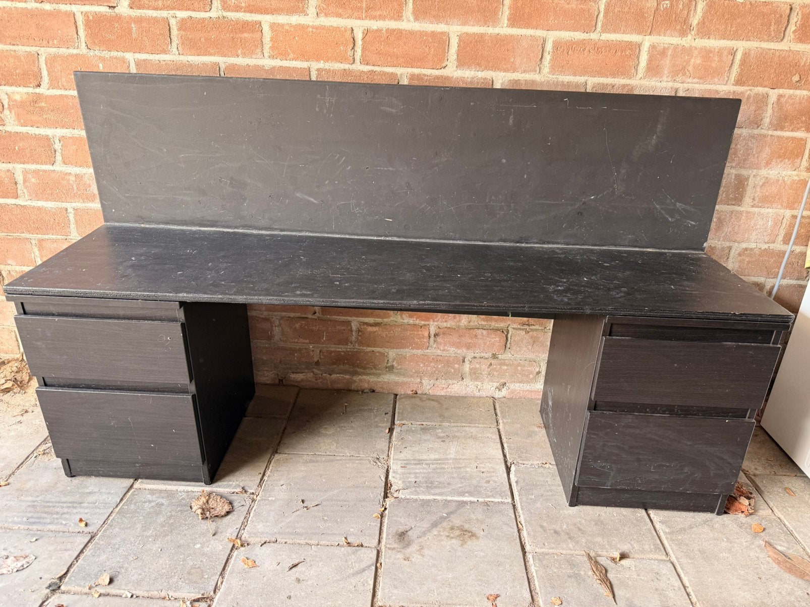 Zelfgemaakt bureau, Huis en Inrichting, Ophalen, Gebruikt
