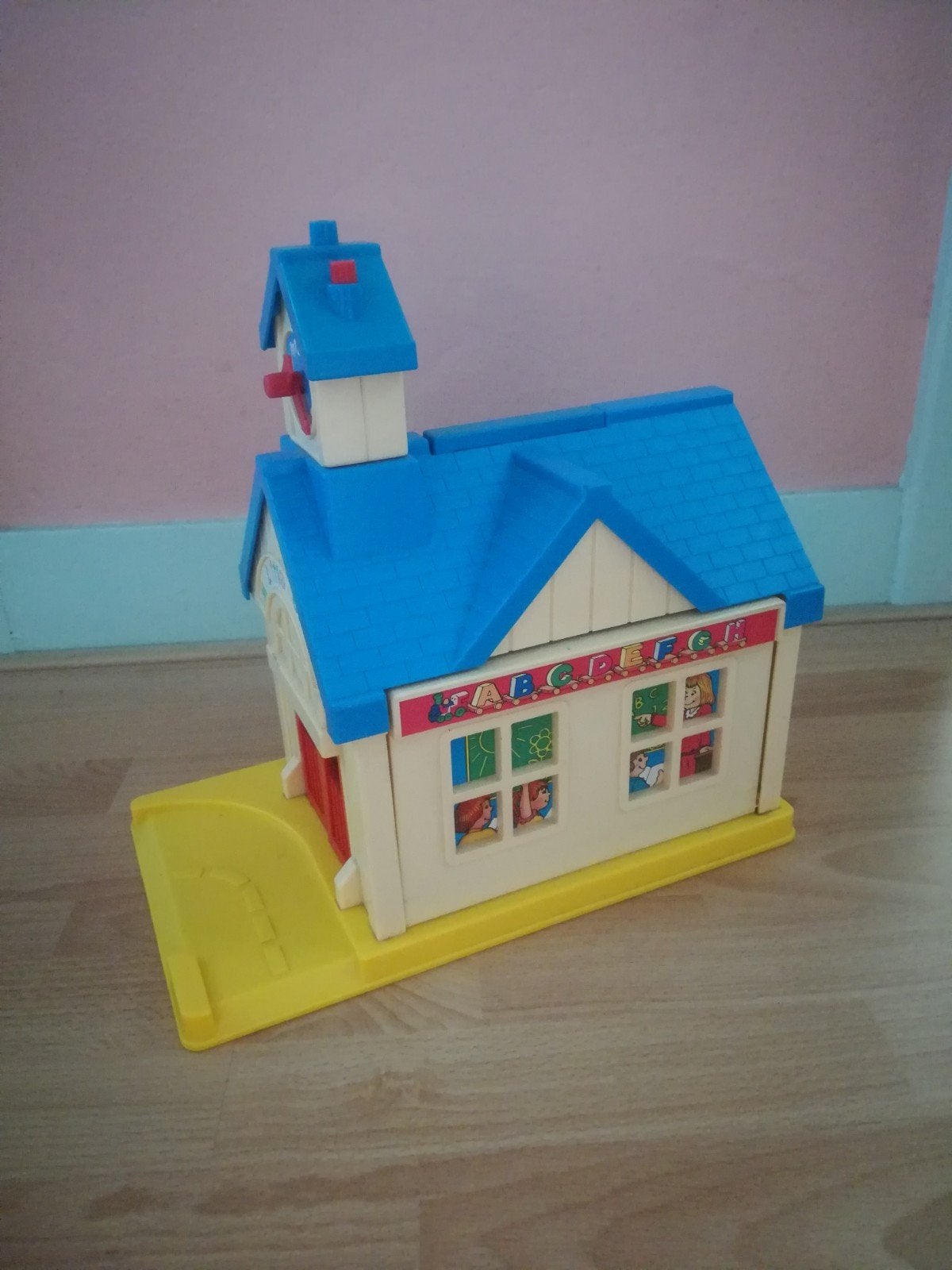Fisher price school vintage, Ophalen, Gebruikt, Poppenhuis