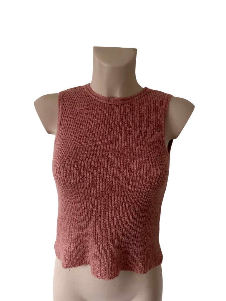 Fiorucci top XS, Kleding | Dames, Ophalen of Verzenden, Zo goed als nieuw, Roze, Zonder mouw