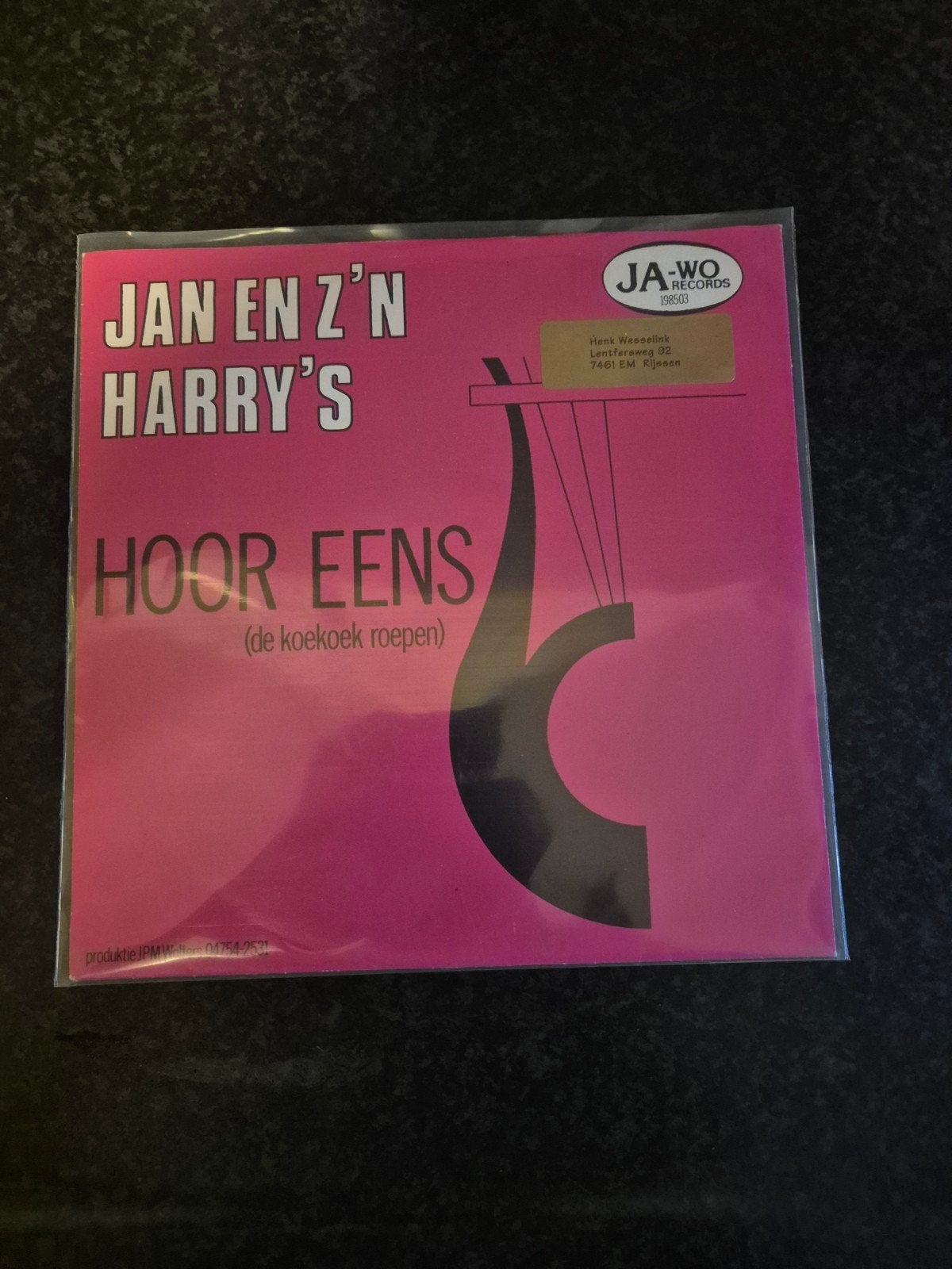 jan en z'n harry's, Ophalen of Verzenden, Gebruikt, Overige formaten, Levenslied of Smartlap