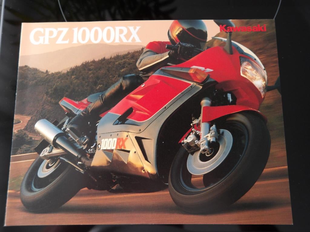 Folder Kawasaki 1000RX (ZX1000A), Verzenden, Kawasaki