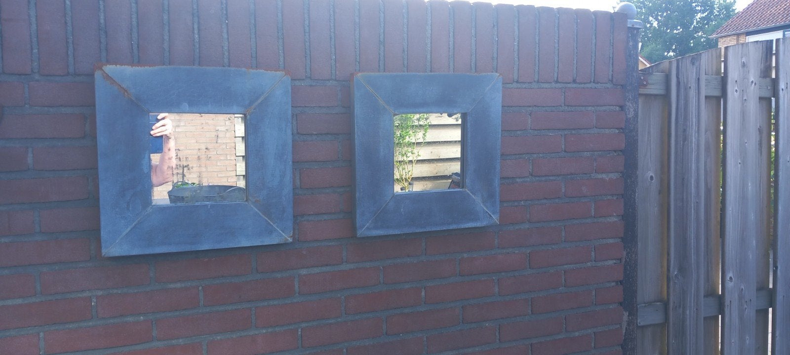 Tuin spiegels 2 stuks, Ophalen