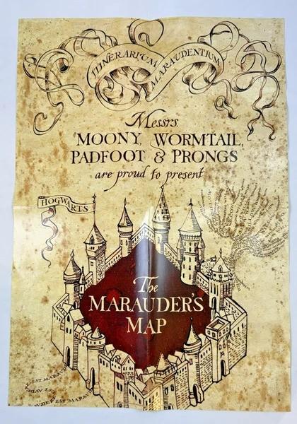 Harry Potter  Marauder's Map Sluipwegwijzer Puzzel 500 st., Verzenden, 500 t/m 1500 stukjes, Zo goed als nieuw, Legpuzzel