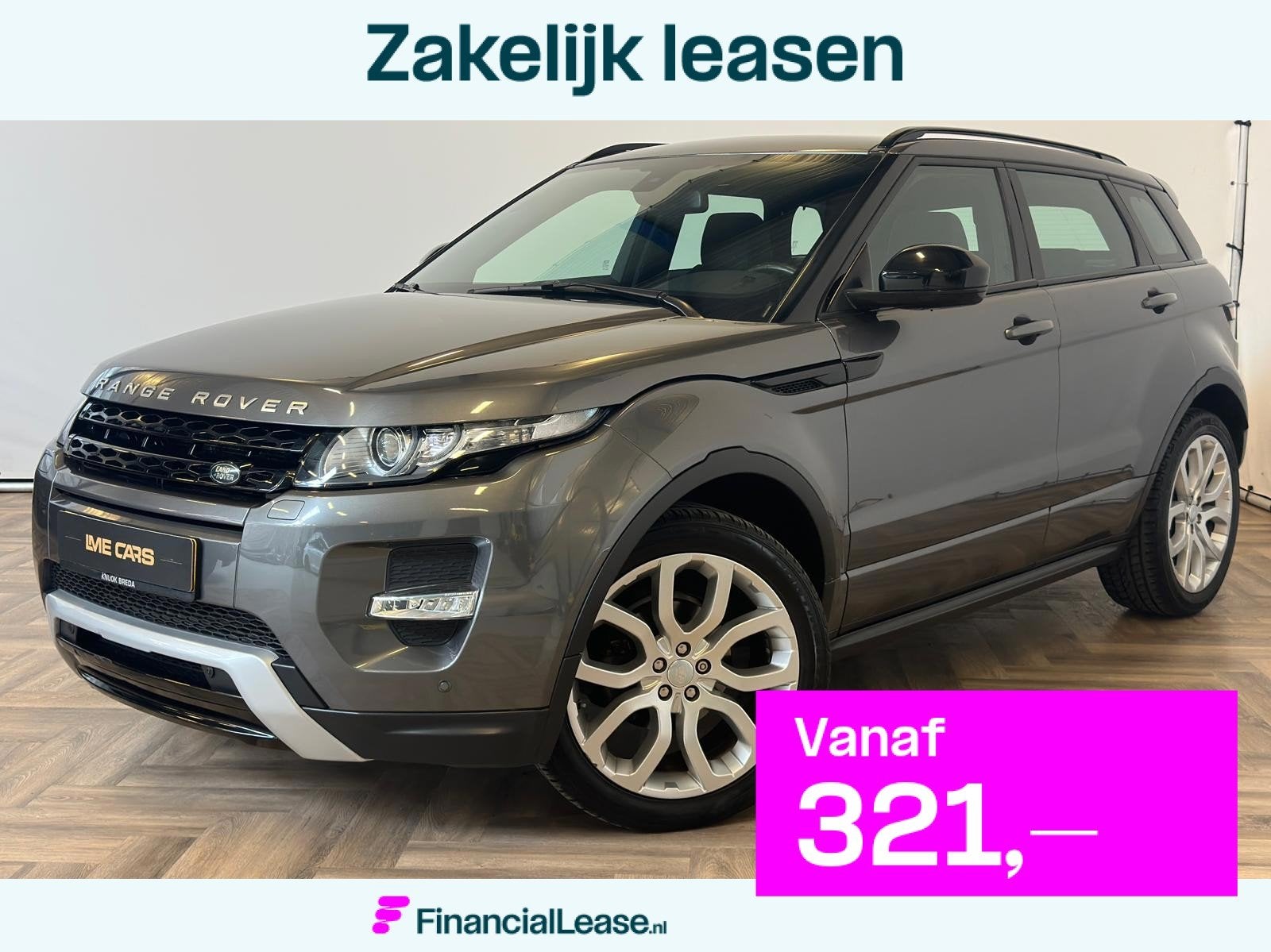 Land Rover Range Rover Evoque 2.0 TD4 Urban Series SE Dynami, Zwart, 4 cilinders, 150 pk, Bedrijf