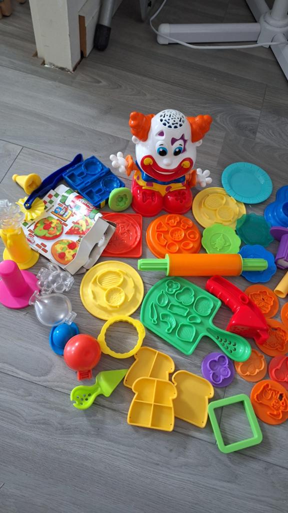 Grote set met kleivormpjes en play doh spullen, Ophalen, Jongen of Meisje