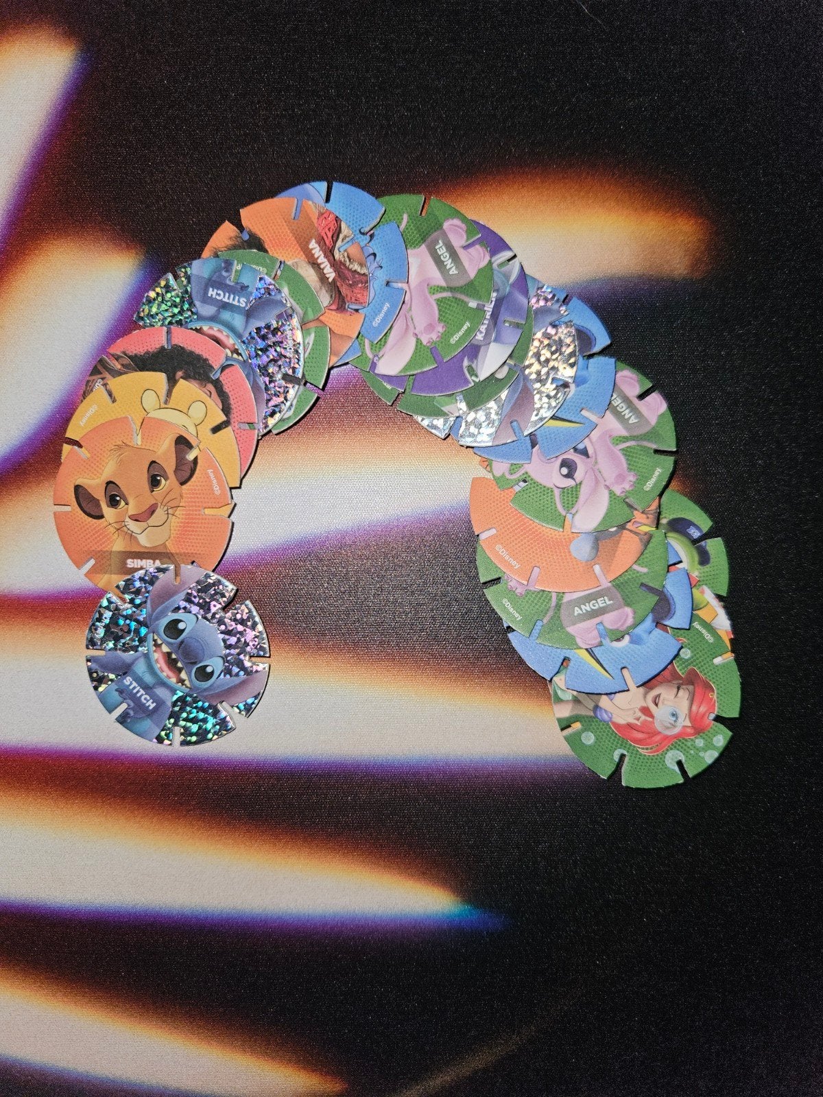 Disney Flippo's: Simba, Stitch, Vaiana, Angel, Ariel, Verzamelen, Ophalen of Verzenden, Verschillende figuren, Gebruikt, Overige typen