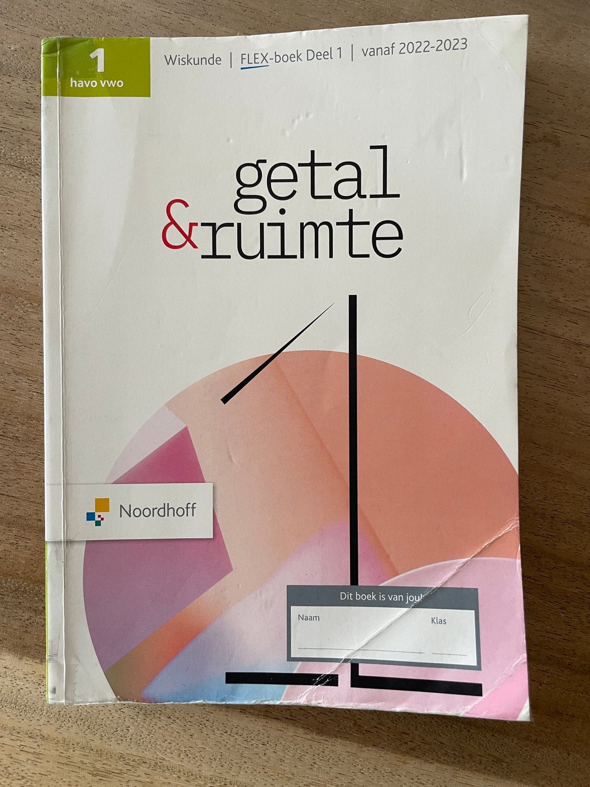 Getal en ruimte wiskunde Havo/Vwo 1, Boeken, Ophalen of Verzenden, Gelezen, VWO, Wiskunde A
