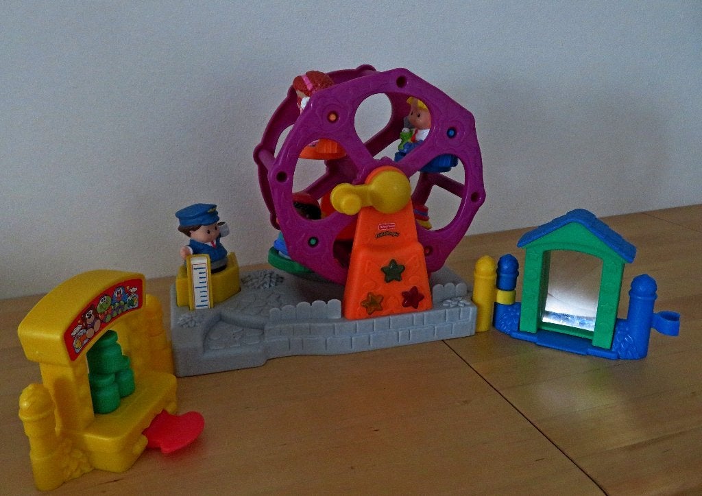 fisher price draaimolen, Ophalen of Verzenden, Zo goed als nieuw, Speelset