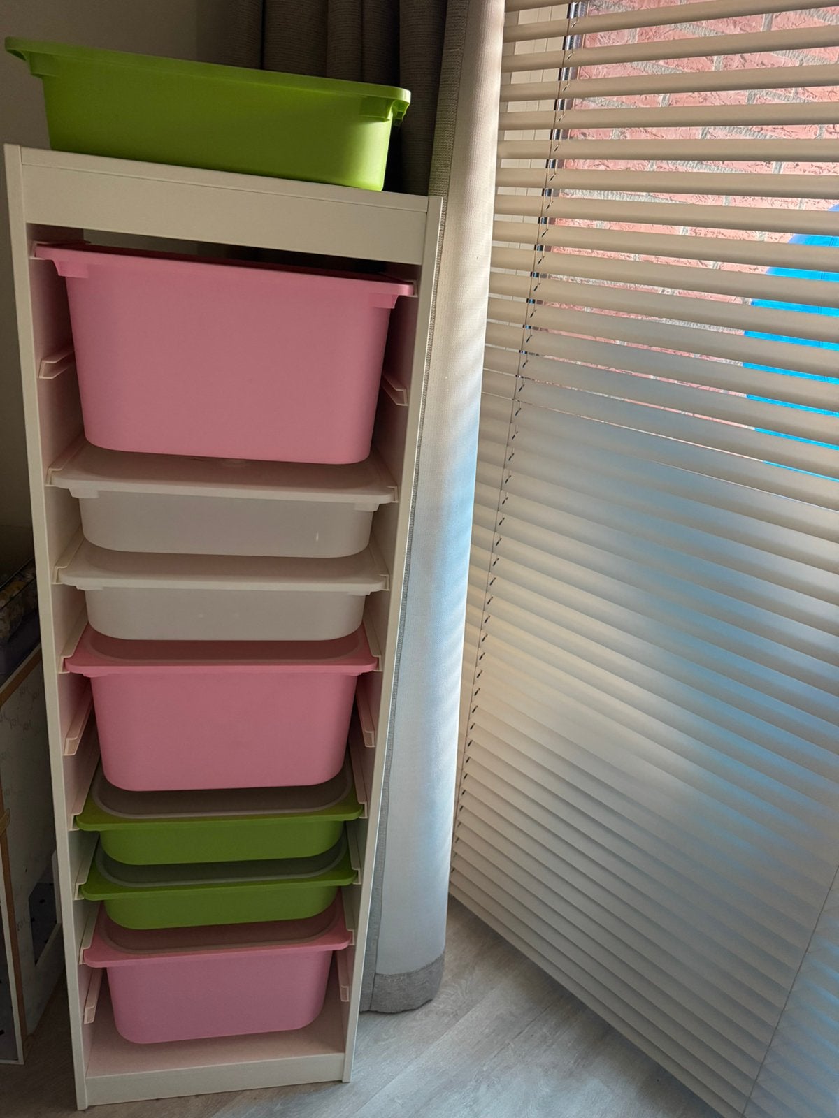 Ikea Trofast incl bakken, Huis en Inrichting, Kasten | Ladekasten, Ophalen, 5 laden of meer, 50 tot 100 cm, Zo goed als nieuw