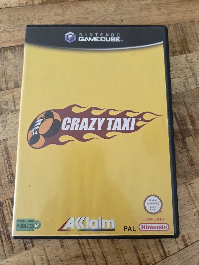 Nintendo Gamecube Crazy Taxi, Spelcomputers en Games, Games | Nintendo GameCube, Gebruikt, 1 speler, Racen en Vliegen, Ophalen of Verzenden