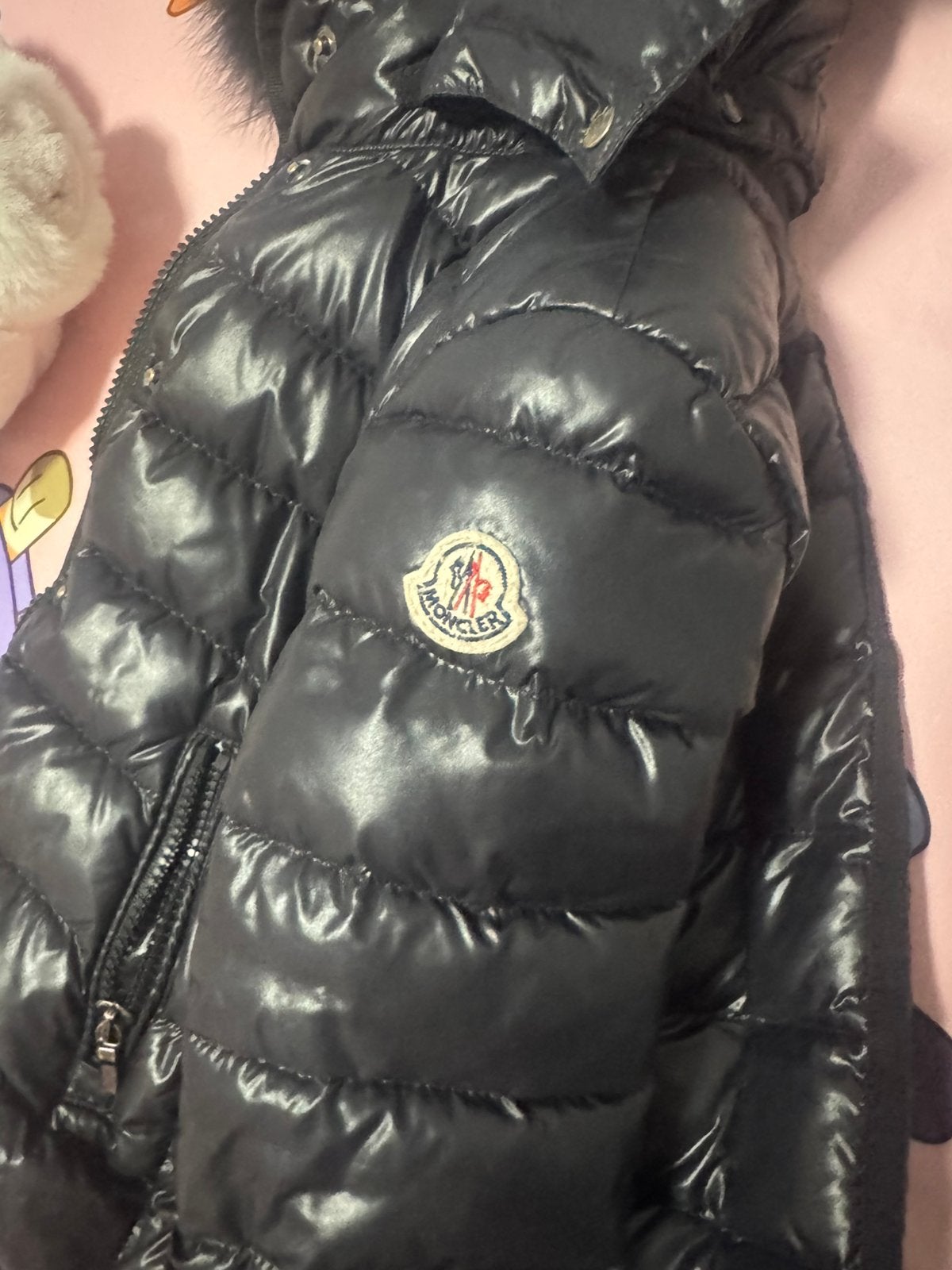 Moncler meisjesjas 104 hele mooie, Kinderen en Baby's, Ophalen of Verzenden, Zo goed als nieuw