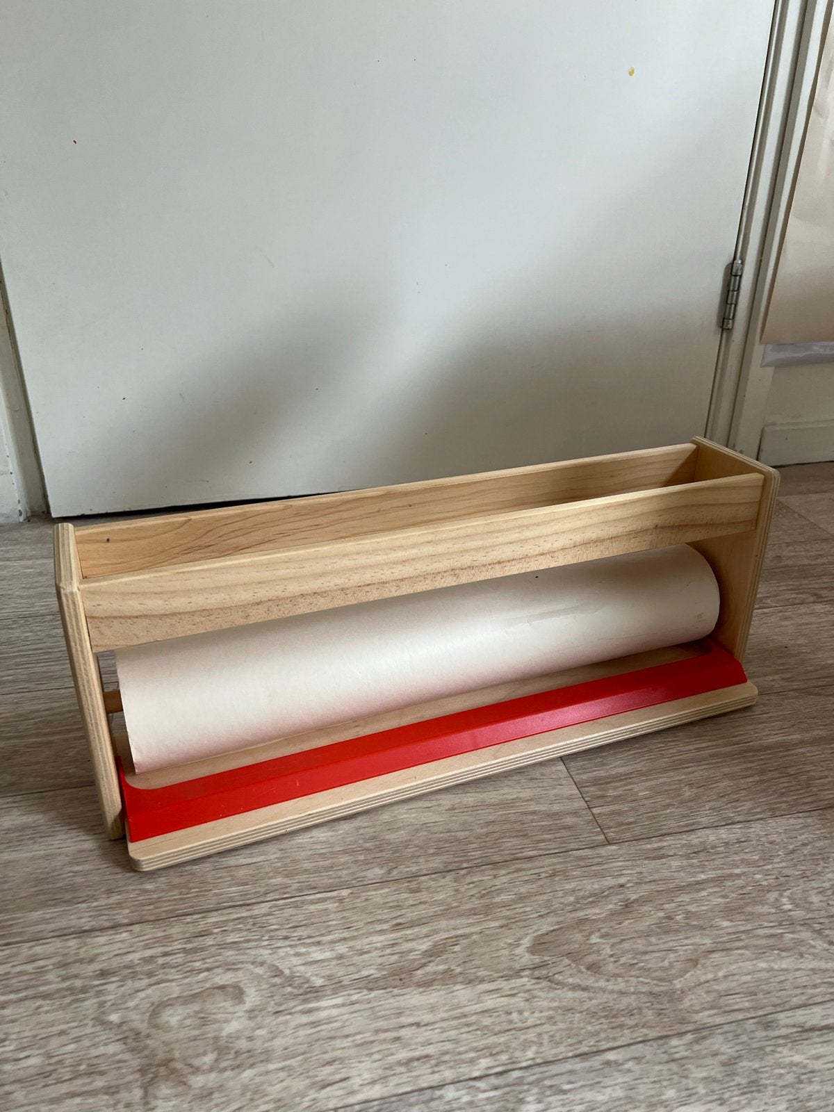 Ikea Måla tekenpapierhouder met papierrol, Ophalen of Verzenden, Gebruikt, Knutselen