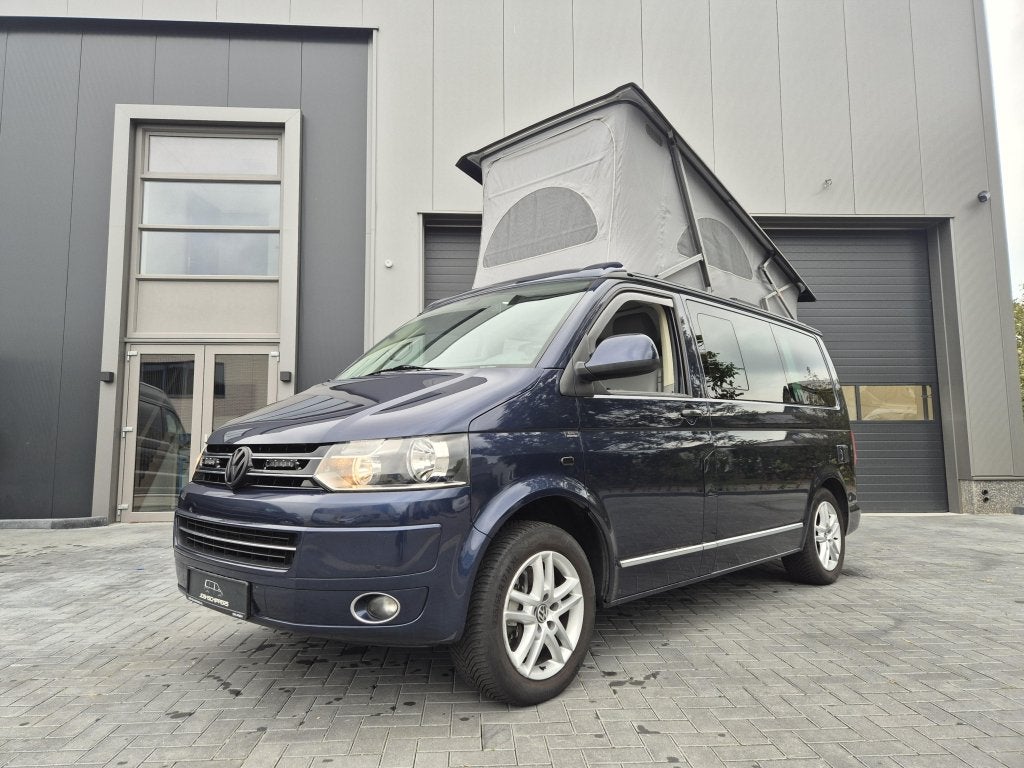 Vw T5 California 2.0TDI DSG hefdak camper, Caravans en Kamperen, Automaat, Buscamper of Camperbus, ESP-stabiliteitscontrole, Volkswagen