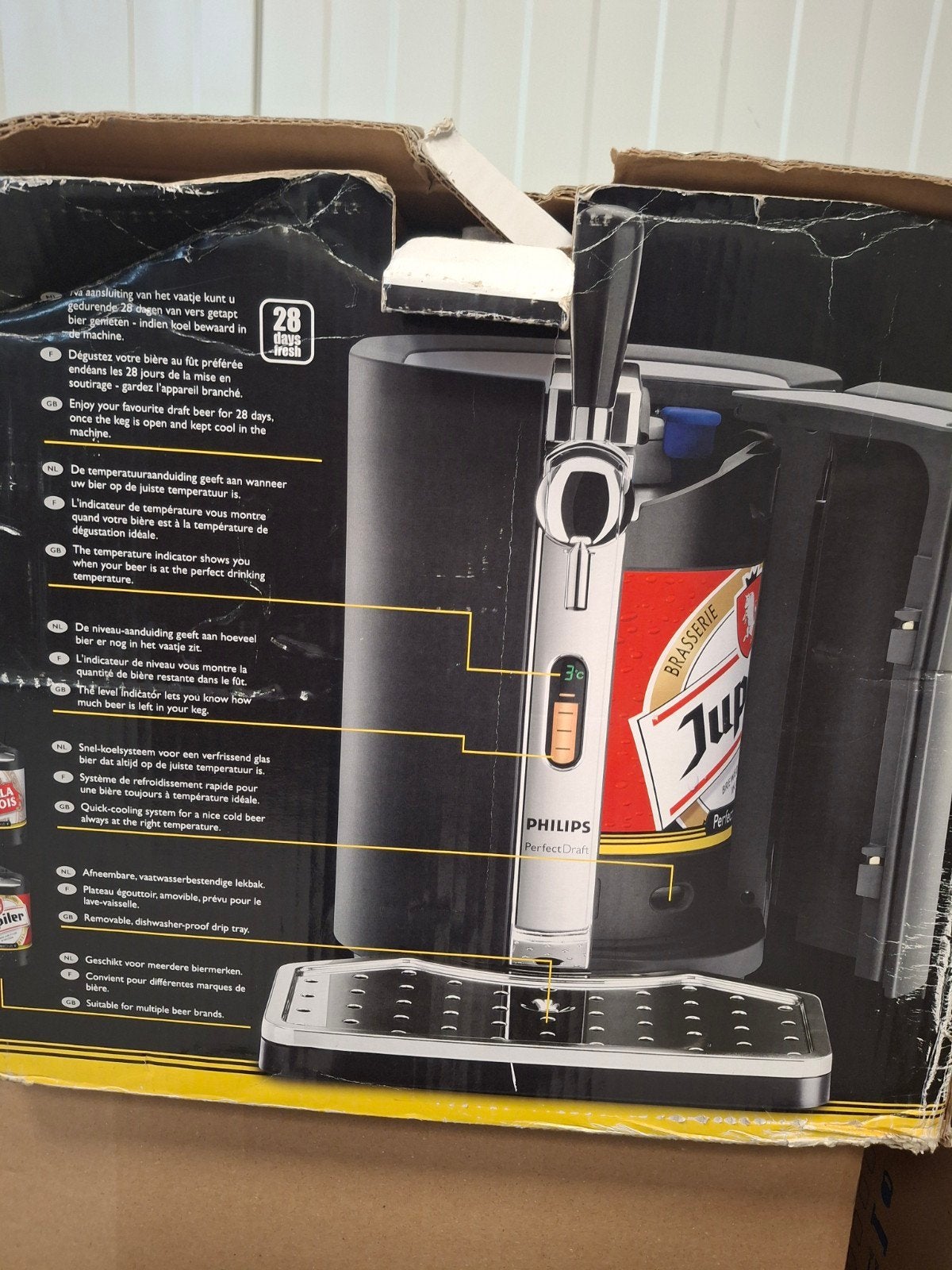 Philips PerfectDraft thuistap - Nieuw in doos, Witgoed en Apparatuur, Ophalen of Verzenden, Nieuw, Philips