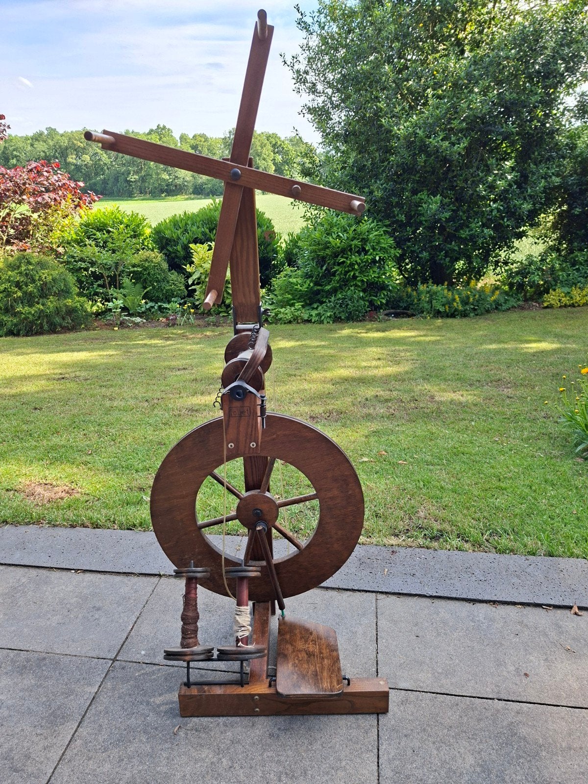 Louët S55 Spinnewiel - Uitstekende Staat, Ophalen, Gebruikt, Spinnewiel